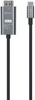 Devia kabelis Storm EC084 USB-C - HDMI 4K 60 Hz 2,0 m juodas