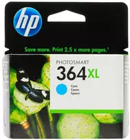 Rašalo kasetė HP 364XL, žydra