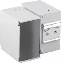 „Techly 109801“ DIN bėgelio jungiamoji panelė 6 SC/LC simplex/duplex adapteriams, be panelės