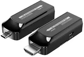 Siųstuvas LAN USB-C ir HDMI Spacetronik SPH-CL01