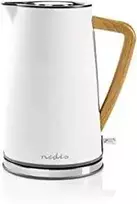 Ecost prekė po grąžinimo Nedis KAWK510EWT virdulys | 1,7 l | Soft Touch | Balta (Atnaujinta)