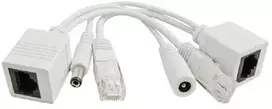 Pulsar P-POE1 PoE adapteris, RJ45 ir 2.1/5.5 jungtys
