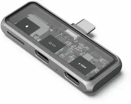 Adapteris ŠAKOTUVAS 3in1 USB C Satechi Mobile XR ST-HXRSDM erškėčiai pilka