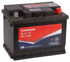 Akumuliatorius AD 56Ah 480A