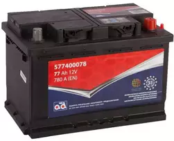 Akumuliatorius AD 77Ah 780 A