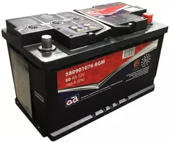 Akumuliatorius AD 80Ah 760A AGM