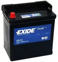 Akumuliatorius EXIDE 45 Ah 330 A EN 12V