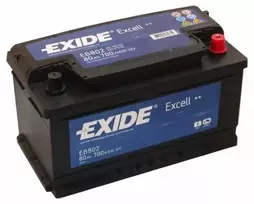 Akumuliatorius EXIDE 80 Ah 700 A EN 12V
