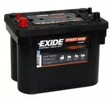 Akumuliatorius EXIDE 50 Ah 800 A EN 12V AGM