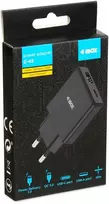 iBOX C-43 Slim GaN PD30W Wall charger, Juodas