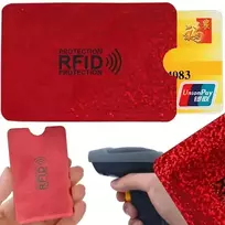 „Extralink“ apsauginis kreditinių kortelių dėklas, RFID apsaugos nuo vagystės bekontaktis asmens tapatybės dėklas