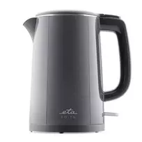 ETA Virdulys | ETA859590020 EDITA | Electric | 2200 W | 1.5 L | Nerūdijantis plienas | 360° rotational base | Pilkas