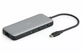 „Digitus USB-C“ įkrovimo stotelė, 8 prievadų | DA-70915 | Ethernet LAN (RJ-45) jungtys: 1 | HDMI jungčių kiekis: 2