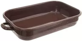 Emaliuota kepimo skarda / kepimo skarda 34x18x6,5 cm 2,2 l