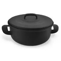Emaliuotas puodas su dangteliu 20 cm 3 l