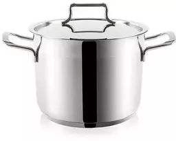Plieninis puodas su dangteliu 18/10 PREMIUM 1,5 l ORION