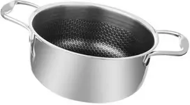 Plieninis puodas su aukščiausios kokybės nepridegančia danga COOKCELL ORION 20 cm 2,75 l