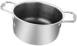 Plieninis puodas su aukščiausios kokybės nepridegančia danga COOKCELL ORION 24 cm 4,8 l