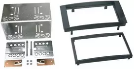 ACV 2-DIN Facia Plate VW Touareg/T5 juodas 381320-11