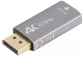 Lanberg Displayport (M) to HDMI (F) Adapteris 4K, Sidabrinis | AD-DP-HD-01