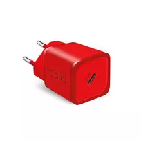 SBS TETRGAN1C20R 20W GaN laidinis įkroviklis su Power Delivery - Raudona