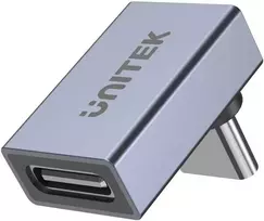 Unitek Adapteris USB-C į USB-C kampinis 40Gbps 240W