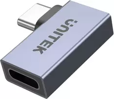 Unitek Adapteris USB-C į USB-C kampinis plokščias 40Gbps