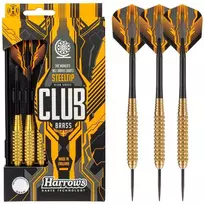 Harrows Steeltip Club Brass 25g strėlės