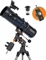 Teleskopas Celestron - Astromaster Reflector 130EQ su telefono adapteriu ir T2-Barlow