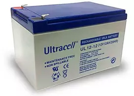 Akumuliatorius Ultracell UL12-12 (12 Ah, 12V)