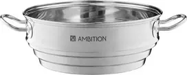 Acero skirtas poodams garlaivio įdėklas 20/22/24 cm AMBITION