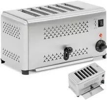 Royal Catering Skrudintuvas-sumuštinių keptuvė 6 duonos riekelėms, 2500 W