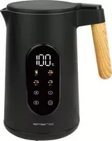 Virdulys Emerio WK-132230, 1,7 l, 2200 W, juoda, reguliuojamas termostatas, vandens lygio indikatorius, belaidis
