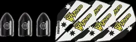 Winmau Whizlock skylamušis + 1 kompl. apsaugų