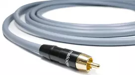 Kabelis Melodika RCA (Cinch) - RCA (Cinch) 20m pilkas