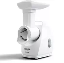 Mėsmalė Smulkintuvas su smulkintuvu SMAPP 490.81 2200 W Baltas