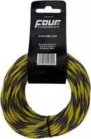 FOUR Connect 4-NS10BLYE6 Nylonsock Juodas/Geltona 6/12mm 10m