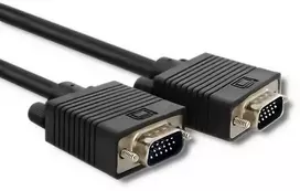 Qoltec monitoriaus kabelis XGA kištukas / XGA kištukas | 1,5 m | Dvigubas ekranuotas | Full HD