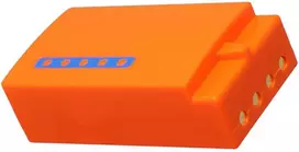 Hbc Radiomatic HBC originalus akumuliatorius BA405130 BA405131 BA4051L1 3.6V 6400mAh Li-Ion, skirtas Technos 2 radijo imtuvui