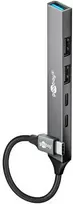 Goobay Slim 5 prievadų USB šakotuvas, USB-C į USB-C/USB-A, 5Gbit/s | 74460