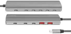 LogiLink Hub USB3.2 2xUSB-A, 8x USB-C, PD, 100W