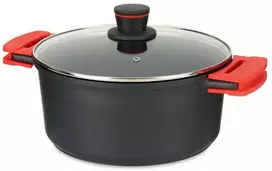 Kinvara Puodas Molten Juodas Aliuminio ( 28 cm)