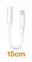 Aligator Alligator adapter Lightning / 3.5mm Jack, baltas