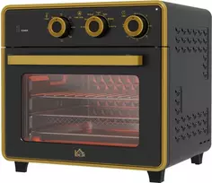 Gruzdintuvė Homcom Mini orkaitė 20L, su konvekcijos funkcija, 90-230 ℃, 1400 W