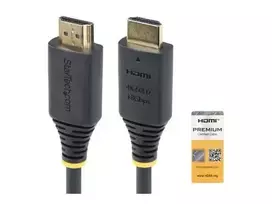 Kabelis StarTech HDMI - HDMI 0.5m juoda (HDMI2-CABLE-4K60-50C)