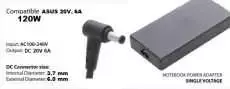 ZMP nešiojamo kompiuterio įkroviklis ASUS 20V, 6A 6.0/3.7mm 120W