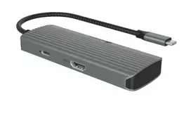 Icy Box Doko stotelė IB-DK4022a-CPD 6w1, HDMI,USB,PD