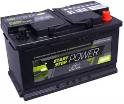 intAct AGM AGM80 Start & Stop 80Ah 800A (EN) akumuliatorius