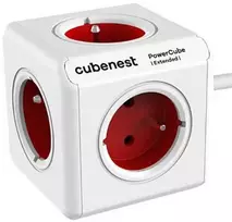 Cubenest - PowerCube, 1,5 m, prailgintas, raudonas, POWERCUBE, 5 lizdai