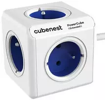 Cubenest – PowerCube, 1,5 m, prailgintas, mėlynas, POWERCUBE, 5 lizdai